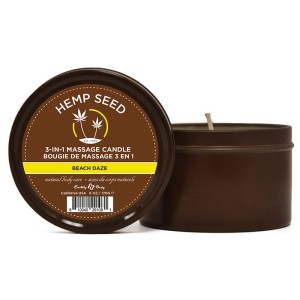 Hemp Seed 3-In-1 Massage Candle - Beach Daze 170g