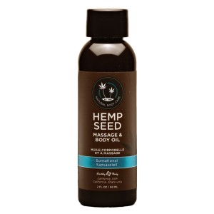 Hemp Seed Massage & Body Oil - Sunsational - 59ml