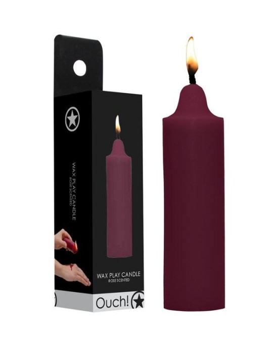 Ouch! Wax Play Candle - Rose Scented