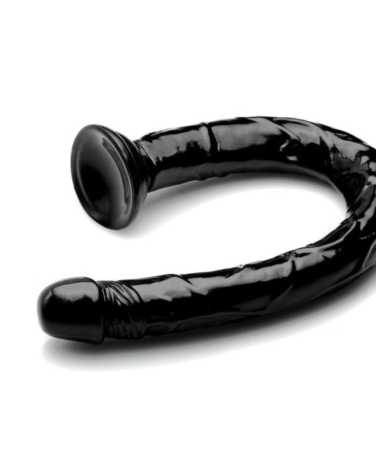 Hosed 19'' Realistic Hose - Black Anal Snake