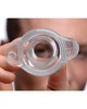 Master Series Gape Glory - Clear Large Hollow Anal Plug