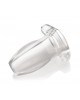 Master Series Gape Glory - Clear Large Hollow Anal Plug