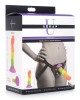 Strap-U Proud - Rainbow 7.5 Inch Dildo Strap-On