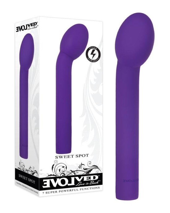 Evolved Sweet Spot - Purple Rechargeable Vibrator