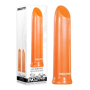 Evolved Lip Service - Orange Lipstick Vibrator