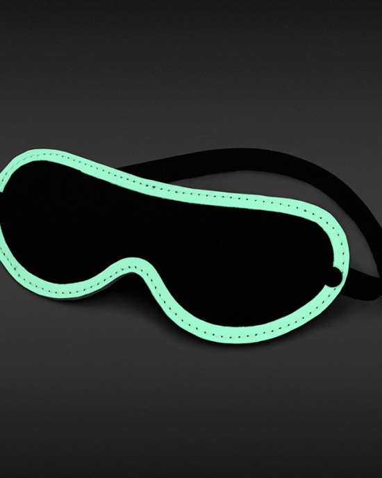 GLO Bondage Blindfold - Glow In Dark