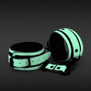 GLO Bondage Ankle Cuff - Glow In Dark