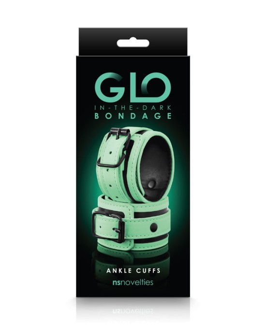 GLO Bondage Ankle Cuff - Glow In Dark