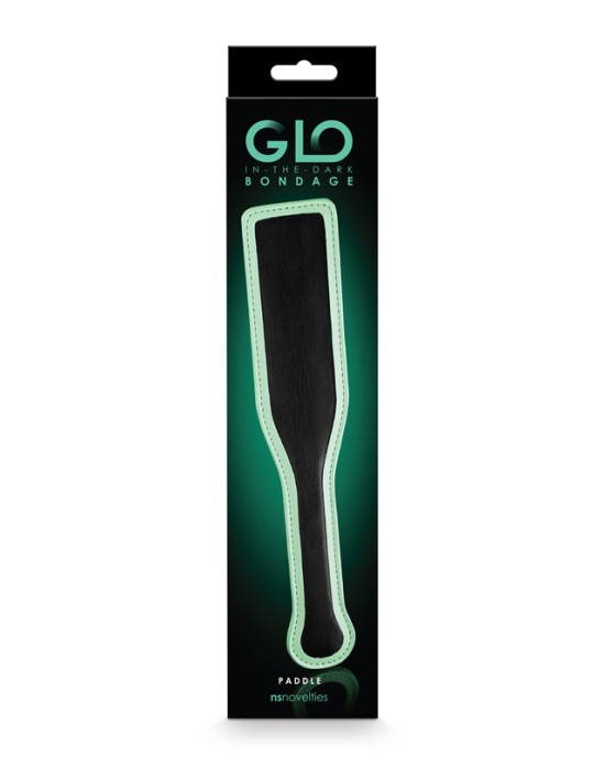 GLO Bondage Paddle - Glow In Dark