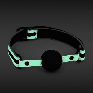 GLO Bondage Ball Gag - Glow In Dark