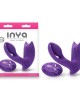 InYa Bump-N-Grind Remote Control Warming Dual Stimulator - Purple