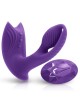 InYa Bump-N-Grind Remote Control Warming Dual Stimulator - Purple