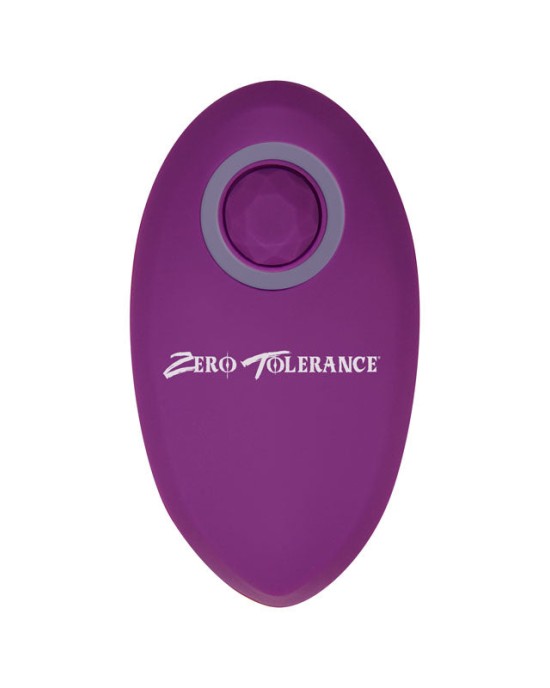 Zero Tolerance Tunnel Teaser - Purple Butt Plug with Remote