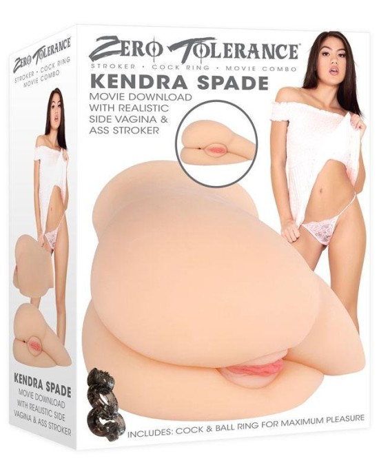 Zero Tolerance Kendra Spade Realistic Side Vagina & Ass Stroker with Movie Download