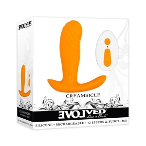 Evolved Creamsicle - Orange Stimulator with Wireless Remote