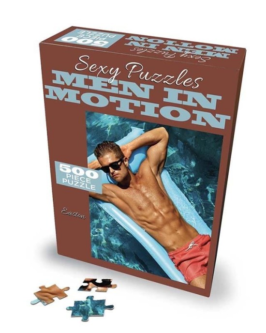 Sexy Puzzle - Men In Motion - Easton - 500 piece