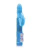 Firefly - Lola - Glow In Dark Blue Thrusting Rabbit Vibrator