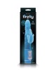 Firefly - Lola - Glow In Dark Blue Thrusting Rabbit Vibrator