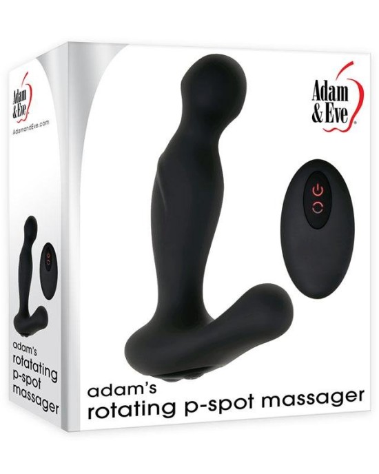 Adam & Eve Rotating P-Spot Massager with Wireless Remote