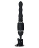 Evolved Thrust & Go - Black Thrusting Vibrator with Interchangeable Shafts