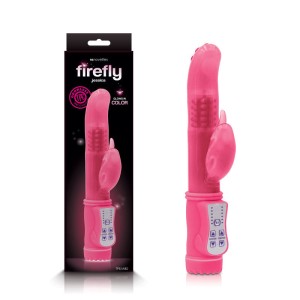 Firefly - Jessica - Glow In Dark Pink Rabbit Vibrator