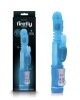 Firefly - Thumper - Glow In Dark Blue Thrusting Rabbit Vibrator