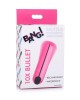 Bang! 10X Vibrating Metallic Bullet - Pink