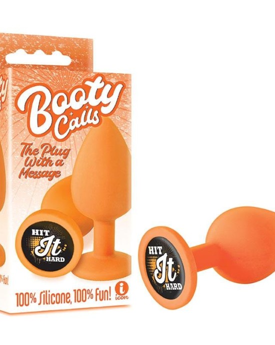 The 9's Booty Calls - Hit It Hard - Orange Butt Plug