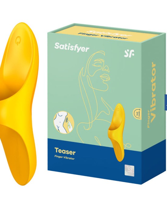 Satisfyer Teaser Finger Stimulator  - Yellow