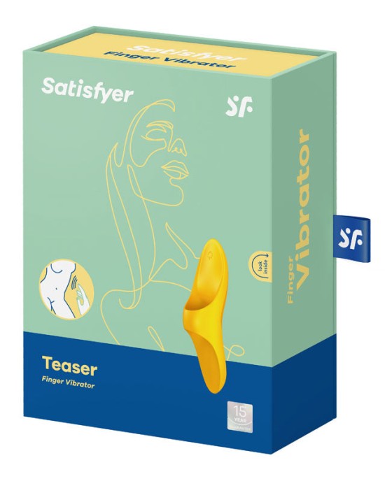 Satisfyer Teaser Finger Stimulator  - Yellow