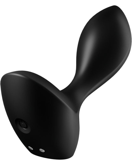 Satisfyer Backdoor Lover - Black Vibrating Butt Plug