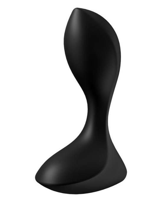 Satisfyer Backdoor Lover - Black Vibrating Butt Plug