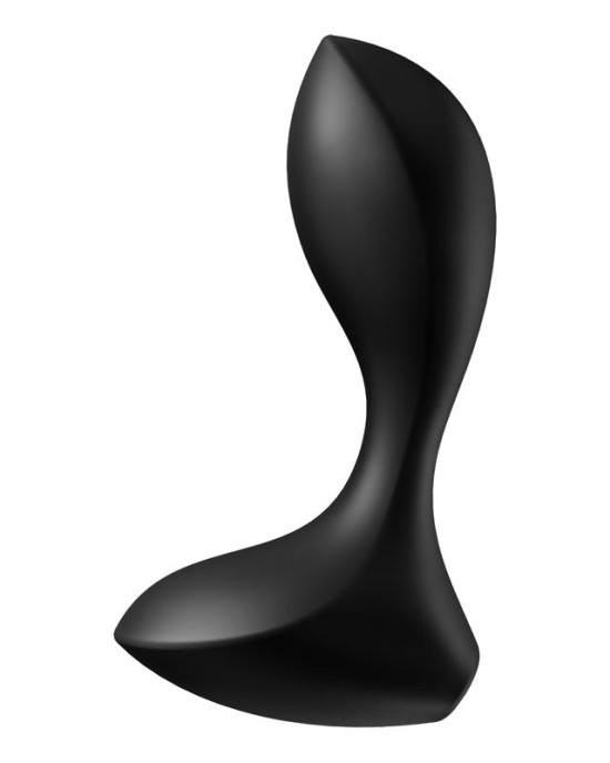 Satisfyer Backdoor Lover - Black Vibrating Butt Plug