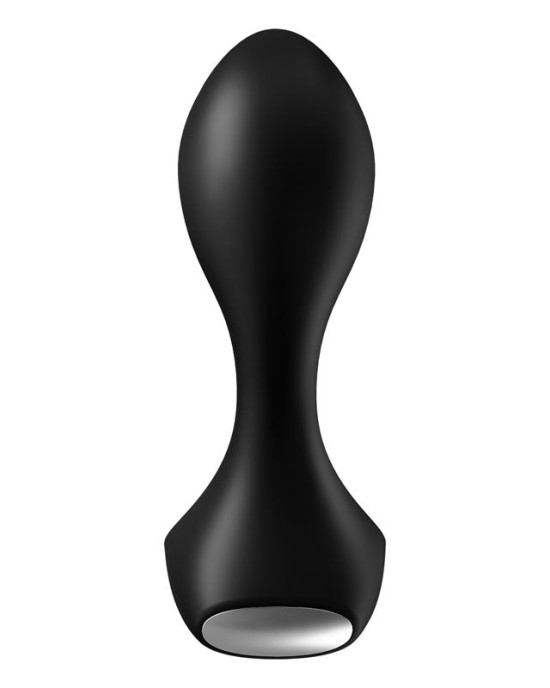 Satisfyer Backdoor Lover - Black Vibrating Butt Plug