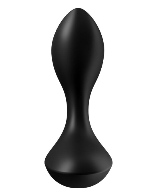 Satisfyer Backdoor Lover - Black Vibrating Butt Plug