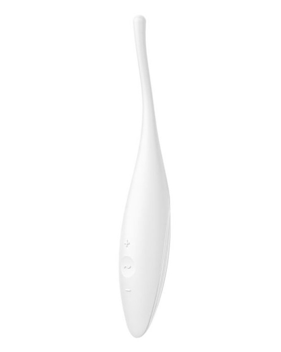 Satisfyer Twirling Joy - White - Point Clitoral Stimulator + App