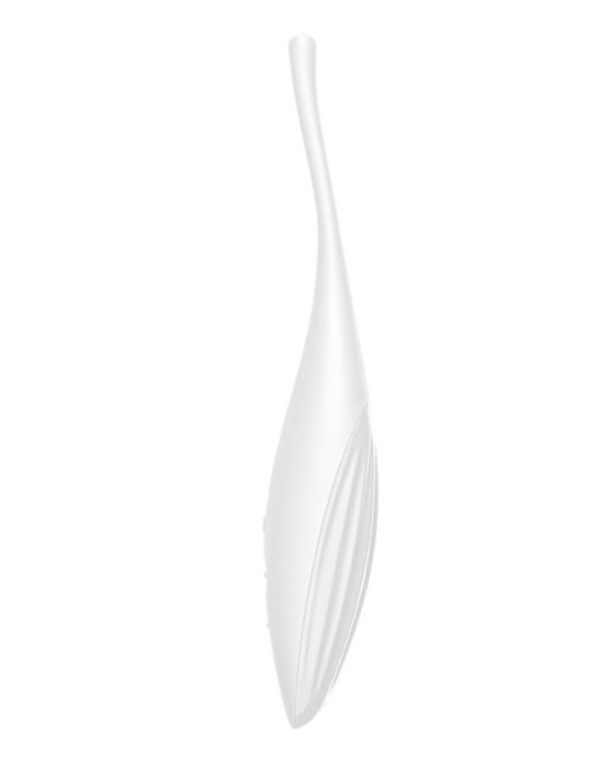 Satisfyer Twirling Joy - White - Point Clitoral Stimulator + App