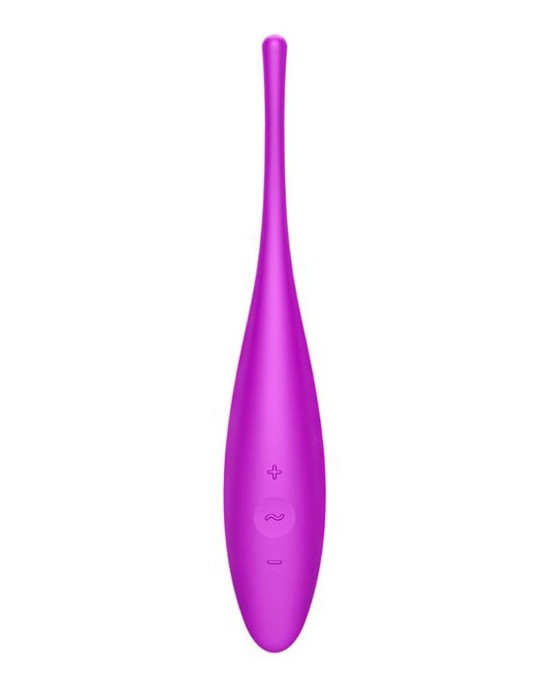 Satisfyer Twirling Joy - Fuschia - Point Clitoral Stimulator + App