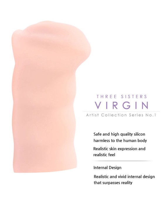 Kokos Three Sisters - Virgin - Flesh Vagina Stroker