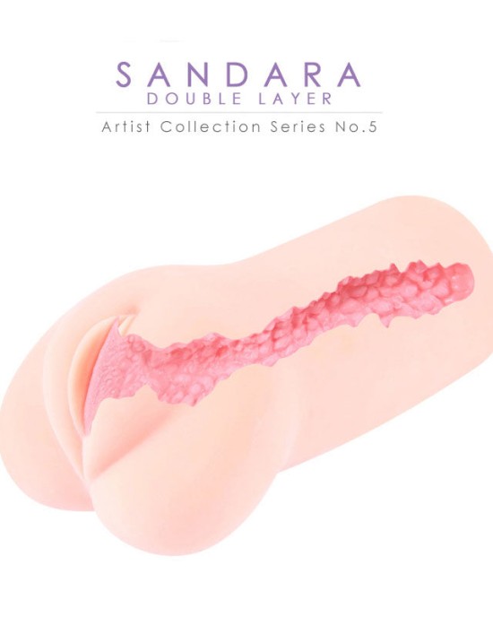 Kokos Sandara - Flesh Dual Layer Vagina Stroker