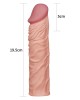 Pleasure X-Tender 2 Inch Extension Sleeve - Flesh