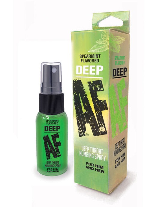 Deep AF - Mint Flavoured Deep Throat Spray