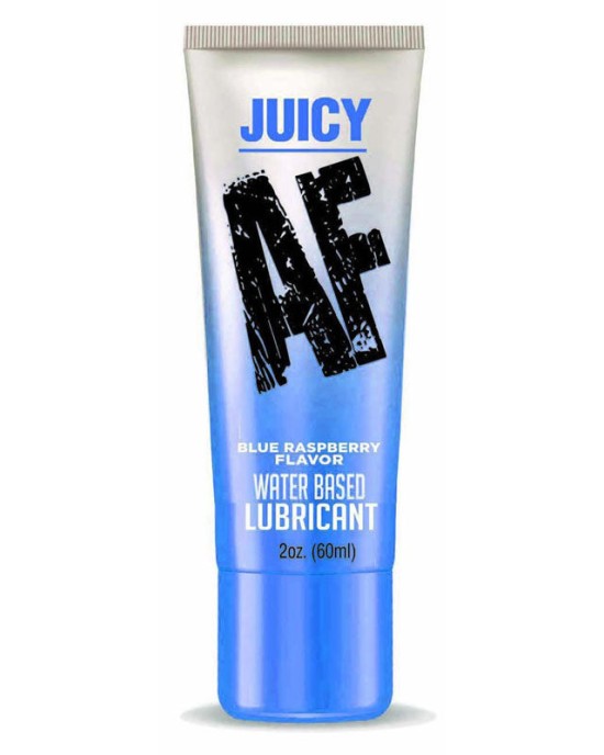 Juicy AF - Blue Raspberry Flavoured Lubricant - 60ml