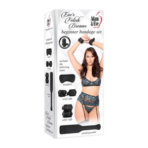 Adam & Eve Fetish Dreams Beginner Bondage Set - 4 Piece Kit