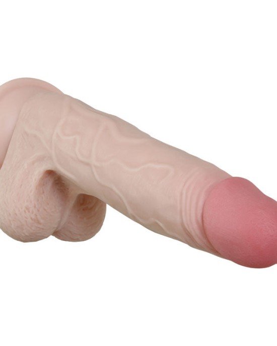 Evolved Flex Skin Poseable Dildo 9 Inch - Flesh