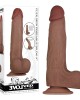 Evolved Flex Skin Poseable Dildo 9 Inch - Brown