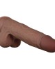 Evolved Flex Skin Poseable Dildo 9 Inch - Brown