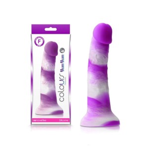 Colours Pleasures Yum Yum 6 Inch Dong - Purple