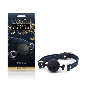 Bondage Couture Ball Gag - Blue