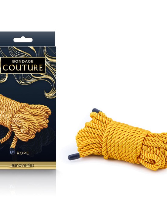 Bondage Couture Rope - Gold - 7.6metres